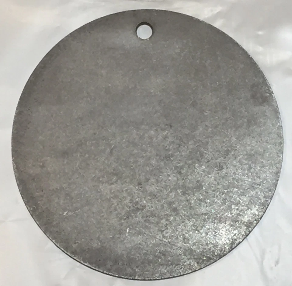HMF TARGETS AR500 10" X 3/8" Gong Hanger Steel Shooting Target NRA Action Pistol Plate