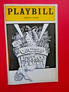 Mars 1987 - The Orpheum Theatre Playbill - Little Shop of Horrors
