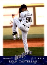 2014 Tri-City Dust Devils Grandstand #3 Ryan Castellani Phoenix Arizona AZ Card