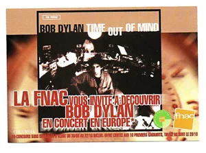 FLYER BOB DYLAN TIME OUT OF MIND EN CONCERT EN EUROPA - Bild 1 von 2