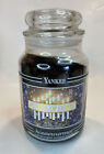 NEW  Yankee Candle FESTIVAL OF LIGHTS 22 Oz Jar Candle Black Band