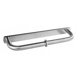 BEO Soporte de rollo de papel de doble brazo acero inoxidable mate para baño y aseo >> para taladrar - Imagen 1 de 6