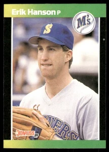 Erik Hanson Seattle Mariners #320 1989 Donruss Baseball's BEST Card - Picture 1 of 2