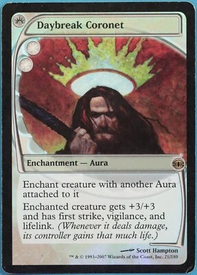 Daybreak Coronet FOIL Future Sight HEAVILY PLD White Rare CARD (322462) ABUGames - Image 1 of 2