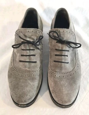 *Balenciaga Women's Size 39 Gray Suede Shoes  - Image 1 of 4