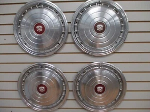 1978 CADILLAC DeVille Wheel Cover Hubcaps OEM SET 78 2029 - Picture 1 of 10