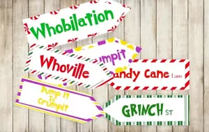 Grinch Weihnachtspfeile, Weihnachtsbaumdekoration, Weihnachtsfeier - Bild 1 von 1