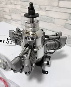 SAITO FA-200R3 4-stroke, 3-cylinder glow engine Radial 32.98cc - Picture 1 of 16