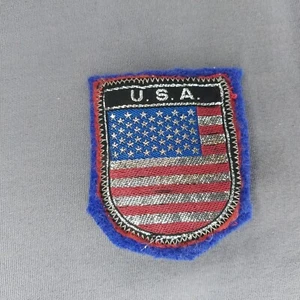 USA Flagge Nylon Rucksack Souvenir Ski Aufnäher - Bild 1 von 2