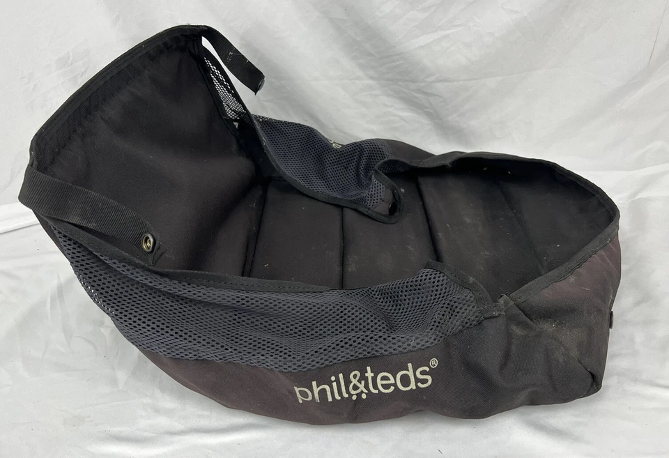 Phil & Teds Navigator pieza de repuesto cochecito Lowboy cesta de almacenamiento broches de presión de malla Foto 1 de 3