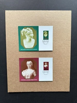 Liechtenstein FDC Maximum Card (MK13) 1980 Europa =Princess +Duchess #685-86 - Image 1 of 2