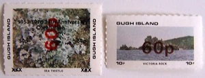 GB - Gugh Island - 2x Landschaft mit Aufdruck postfrisch - Bild 1 von 1