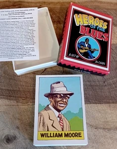 1992 Yazoo Records HEROES OF THE BLUES di R. Crumb / set completo in scatola di (36) - Foto 1 di 1