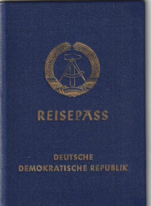 Passport GDR issued 1976 in Auerbach with 1 x visa - Picture 1 of 7