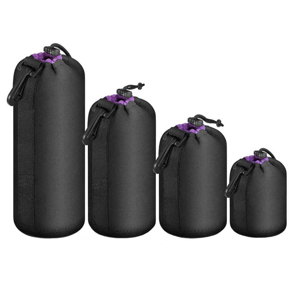 Impermeable DSLR Suave Lente Cámara Bolsa Protector Bolsa Estuche Set S M L XL Foto 1 de 4