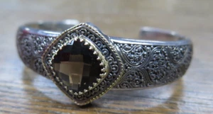 Sara Blaine .925 Sterling Silber und 18K GOLD Armband 53,2 Gramm schöner Schmuck - Bild 1 von 10