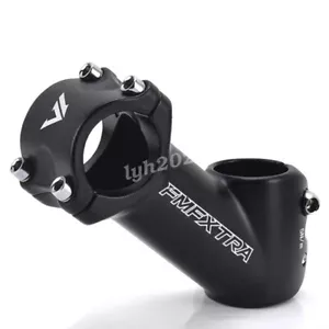 45° Cycling Riser 31.8mm MTB Mountain Road Bike Handlebar Stem Handle Bar 1-1/8" - Picture 1 of 9