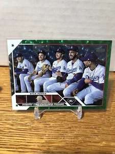 2023 Topps Star Power Dodgers Green Rainbow Foil /499 #113 - Bild 1 von 2