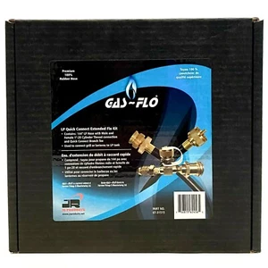 JR Products 07-31515 LP Quick Connect Extended Flo Kit with 144" Hose - Picture 1 of 4