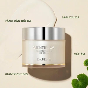 Dr.Pepti Centella Moist Soothing Gel Cream 70ml - 2.36 Fl. Oz.Newest Version - Picture 1 of 12