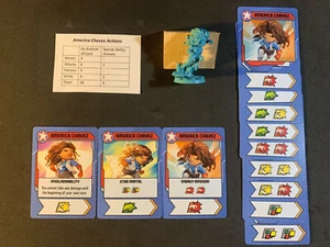 América Chávez - Mini héroe y cartas Marvel United promo kickstarter - Imagen 1 de 1