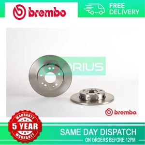 Fits Mercedes 190 1982-1993 1.8 2.0 D 2.5 Brake Discs Front Brembo - Picture 1 of 4