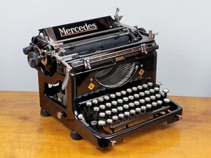 TYPEWRITER MERCEDES MODEL 6 EXPRESS FROM 1934 - NO RISK WITH SHIPPING - Picture 1 of 13