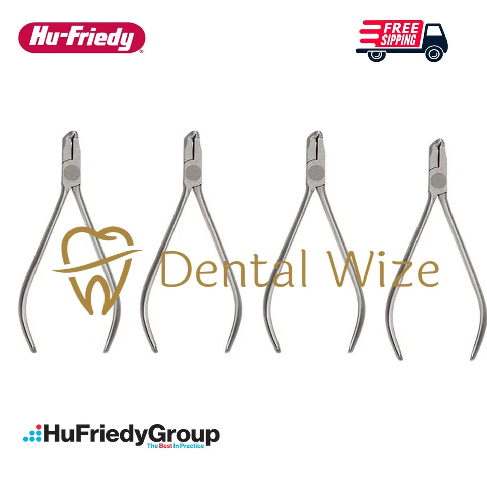 4 Hu-Friedy Universal Cut & Hold Distal End Cutter Pliers Long Handle 678-101L