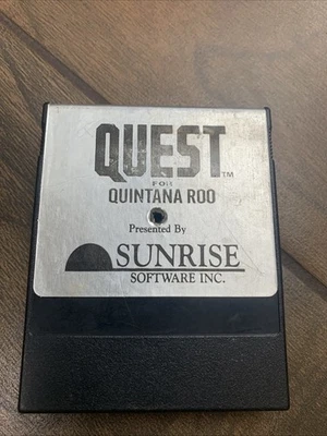Quest For Quintana Roo Colecovision Cartridge Only Tested Working - Image 1 of 4