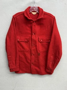 Giacca ufficiale Boy Scouts BSA vintage anni 80 lana rossa ragazzo 18 - Foto 1 di 15