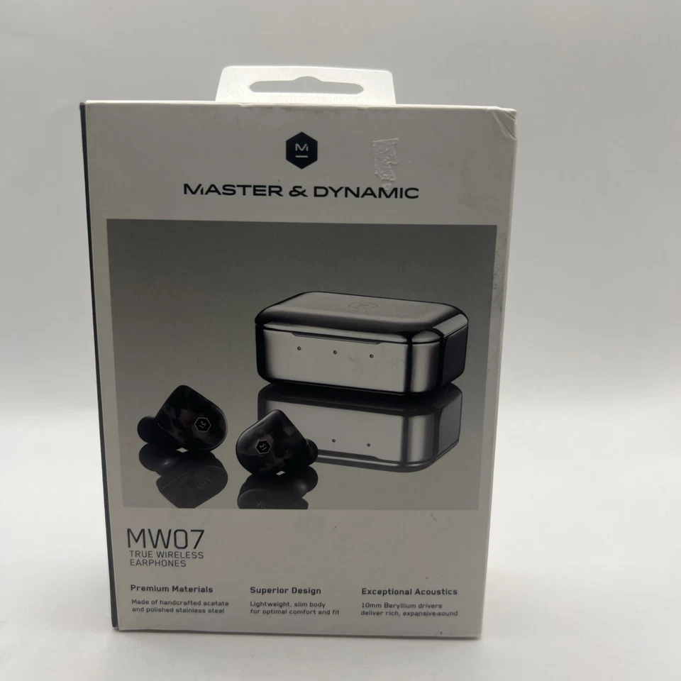 Master & Dynamic Mw07 True Wireless Earphones- Grey Terrazzo
