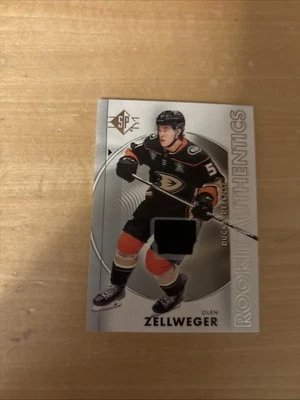 2024-25 Upper Deck MVP - SP Rookies Olen Zellweger #250 (RC) Jersey Patch - Image 1 of 2