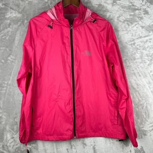 The North Face Damen rosa Windbreaker Jacke leicht mit Kapuze Gr. M Fehler - Bild 1 von 7