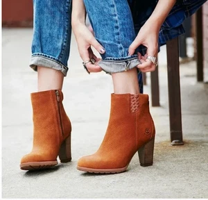 Neu Timberland Earthkeepers Stratham Heights Damen-Stiefelette mit Reißverschluss Größe 7 170 $ - Bild 1 von 5