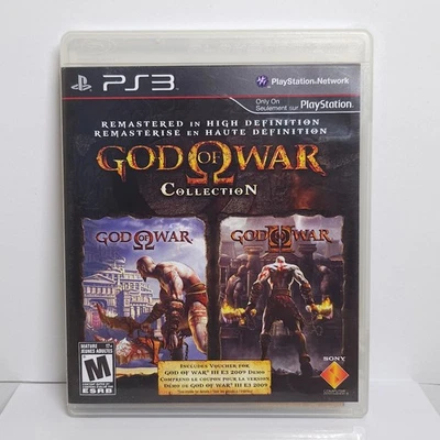 God of War Collection (PS3, PlayStation 3) Complete CIB - Tested - Image 1 of 4