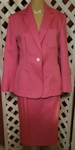 De colección Años 70 Evan Picone Falda Chaqueta Traje Mujer Chaqueta Talla 12 Falda Talla 8 - Imagen 1 de 9