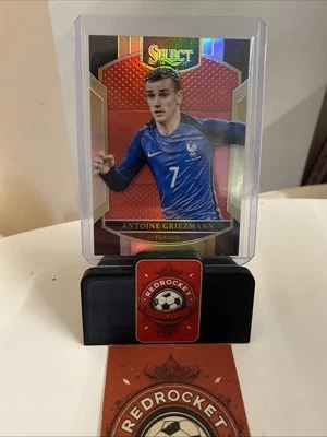 2016-17 Panini Select Antoine Griezmann Red Prizm /199 France Mint Condition - Image 1 of 2