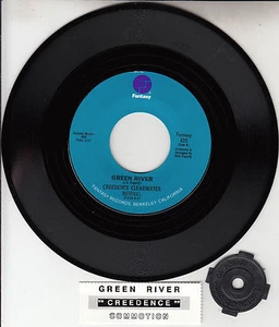 CREEDENCE CLEARWATER REVIVAL Green River & Commotion CCR 7" 45 record BRAND NEW - Picture 1 of 1