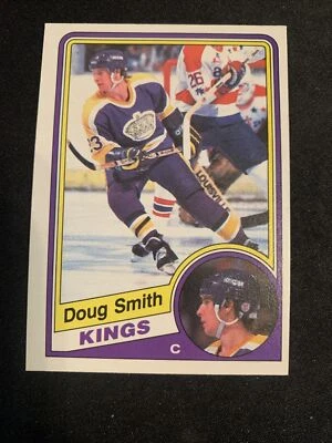 1984-85 O-Pee-Chee Hockey #91 Doug Smith Los Angeles Kings NmMt Free Shipping! - Image 1 of 2