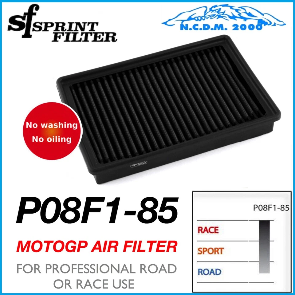 Filtro de aire deportivo P08F1-85 filtro Sprint BMW 1000 S 1000 RR (K46) 2013 2014 Foto 1 de 1
