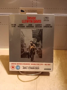Inside Llewyn Davis SteelBook Blu-ray Zavvi Exclusive UK 2013 No Dents ShpNxtDay - Picture 1 of 10
