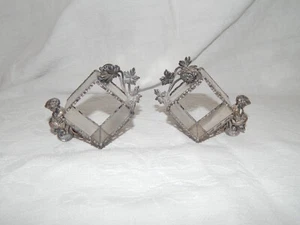 Antique Victorian Meriden Silver Plate Figural Cherub Napkin Ring Holder 4cm - Picture 1 of 6