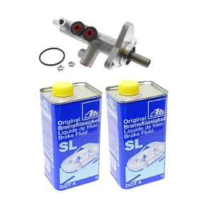 Brake Master Cylinder w/ 2L Brake Fluid for MERCEDES C230 C240 C320 C350 SLK350 - Picture 1 of 5