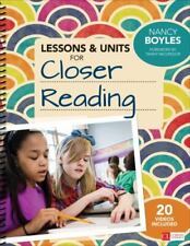 Lessons and Units for Closer Reading, Grades 3-6: Ready-To-Go Resources and...