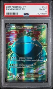 PSA 8 VENUSAUR EX 141 XY BASE SET POKEMON NM MINT - Picture 1 of 2