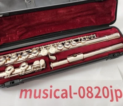 Yamaha Flute YFL-221SII Nickel Silver Musical instrument Hard case - Image 1 of 4