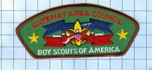 Scout Patch - Council -GATEWAY AREA COUNCIL BOY SCOUTS OF AMERICA - Picture 1 of 1
