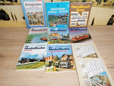 10 Modellbahnbücher Anlagenbau,Signale,Digitale Steuerung,Elektrik,Elektronik - Bild 1 von 2