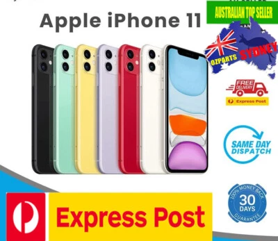 Apple iPhone 11 Unlocked Smartphone, 64GB, 128GB, 256GB SYDNEY STOCK - Image 1 of 4