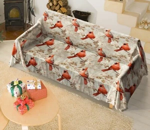 3D Cute Bird G853 Sofa Cover High Stretch Lounge Slipcover Protector Couch Cover - Bild 1 von 5
